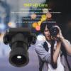 5MP Full Color HD Security Camera Lens, 2.8mm Fixed Focus, Warm Light, Universal for CCTV Surveillance Cameras, Sturdy ABS Material view 2
