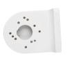 Acouto ABS Plastic CCTV Dome Camera Wall Mounting Bracket Stand for Indoor Use, White view 2