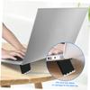 DOITOOL 4pcs Ergonomic Laptop Holder Portable Notebook Stand Cooling Stand Laptop Foot Accessories view 3