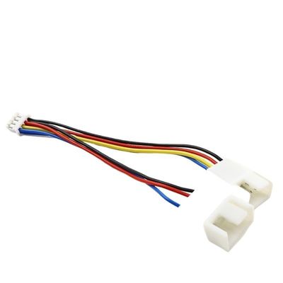 BOXUWFO HONGP 2.0 Motherboard 2.0 4 Pin to 3/4 Pin CPU PWM Fan Adapter Cable Connector 1 to 2 Y Splitter Cord Tinned Copper(5pcs)