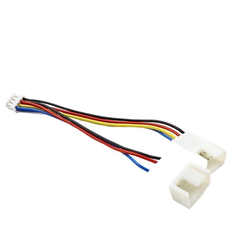 BOXUWFO HONGP 2.0 Motherboard 2.0 4 Pin to 3/4 Pin CPU PWM Fan Adapter Cable Connector 1 to 2 Y Splitter Cord Tinned Copper(5pcs)