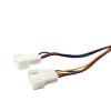 BOXUWFO HONGP 2.0 Motherboard 2.0 4 Pin to 3/4 Pin CPU PWM Fan Adapter Cable Connector 1 to 2 Y Splitter Cord Tinned Copper(5pcs) view 4