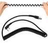 Acouto 2-Pin to 5-Pin Retractable Coil Cord Cable with K1 Connector for HYTRelm Two Way Radios and Headsets Optimized view 2