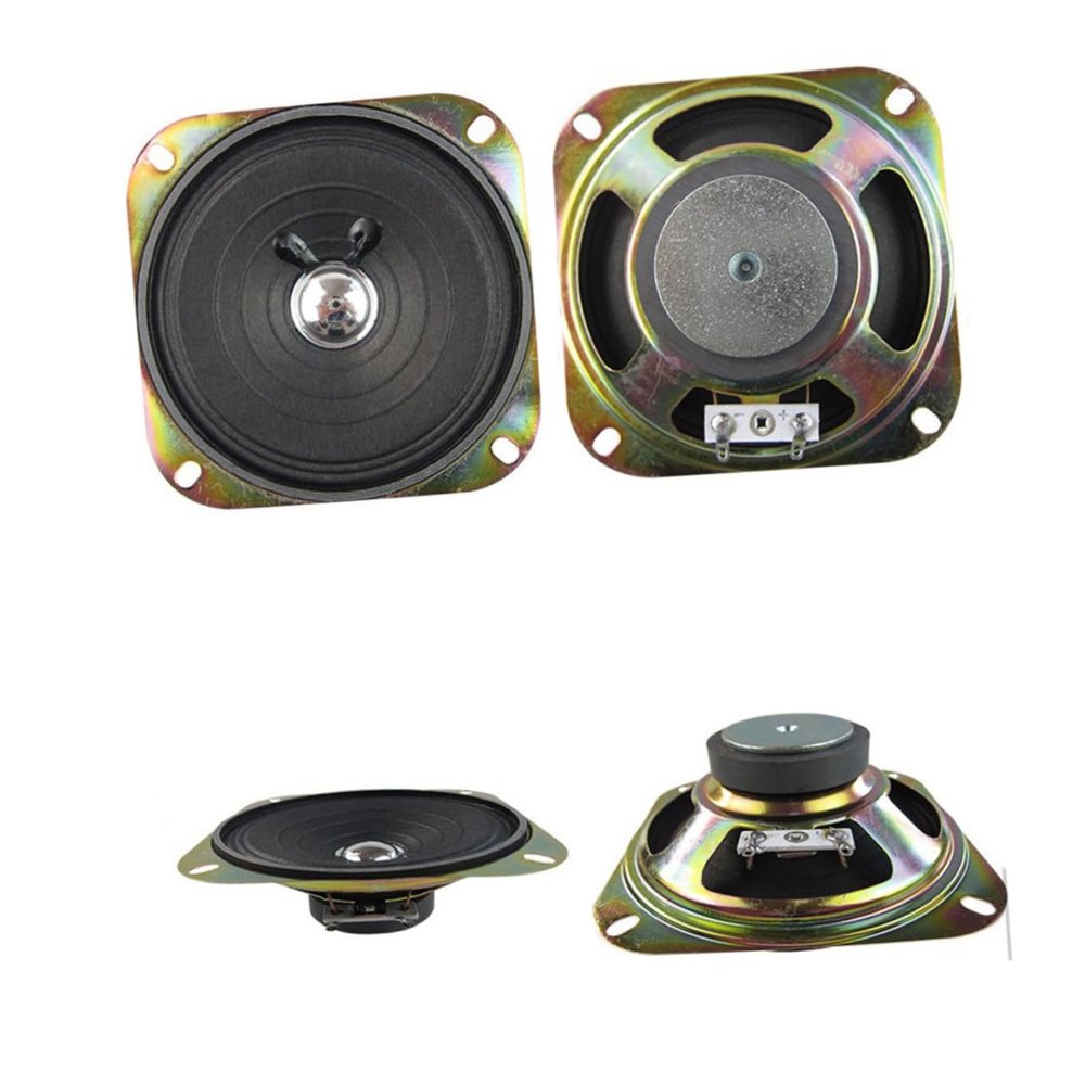 ARTIBETTER 2pc Full Range Square Loudspeaker Basket and Easy Installation for Outdoor Broadcasts and Keyboards Compatible