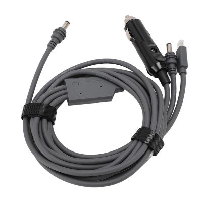100W 3 in 1 DC Male Plug to Type C & Car Adapter for Mini Device (#1)
