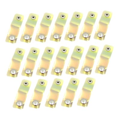 Artibetter 20pcs Transparent Cable Organizer Clips Portable Cord Winder for Headphones USB Cables Use Desktop Management for Home Office