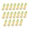 Artibetter 20pcs Transparent Cable Organizer Clips Portable Cord Winder for Headphones USB Cables Use Desktop Management for Home Office view 1