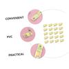 Artibetter 20pcs Transparent Cable Organizer Clips Portable Cord Winder for Headphones USB Cables Use Desktop Management for Home Office view 3