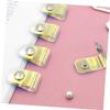 Artibetter 20pcs Transparent Cable Organizer Clips Portable Cord Winder for Headphones USB Cables Use Desktop Management for Home Office view 4