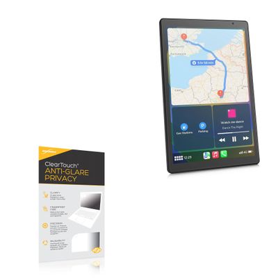 BoxWave Screen Protector Compatible with Eonon P5 Portable Carplay Screen for Car (8.95 in) - ClearTouch Anti-Glare Privacy (2-Pack), Privacy Screen Protector Flexible Film Anti-Glare