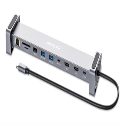 Manhattan 10-in-1 4K USB-C PD Docking Station 2xHDMI