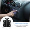 Angoily 2pcs Double Din Dash Kit Radio Bezel Easy Install for Car Stereo Mount view 4