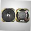 Angoily 2pc Full Range Audio Speakers Square Horn Loudspeakers for Outdoor Use for Keyboards and Sound Systems Easy Push Terminal Connection to Compatible view 2