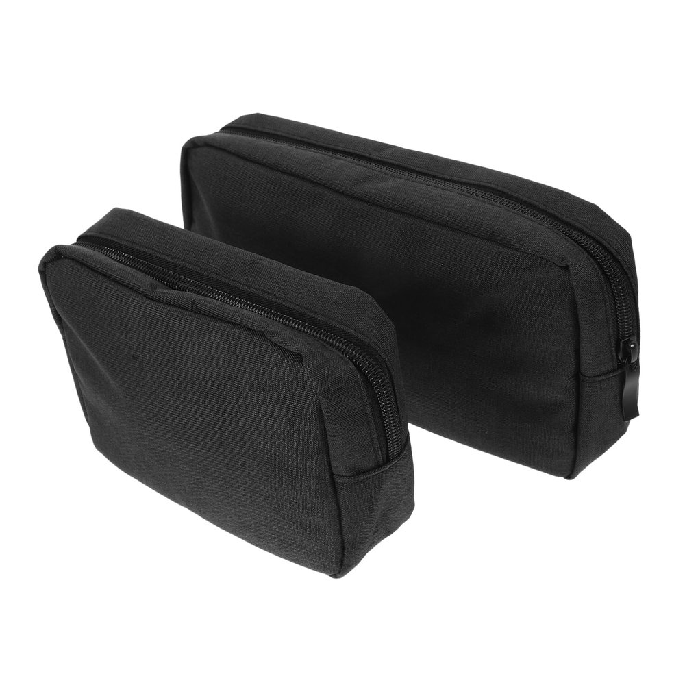 Angoily 2pcs Digital Accessories Organizer Bag Travel Electronics Storage Pouch for Cables Chargers and More Compact Lightweight Design for Home and Travel Use