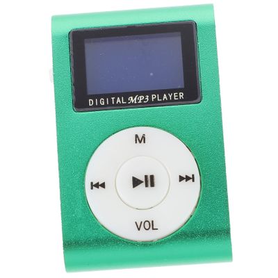 Mini USB Aluminum LCD Screen 32GB MP3 Player for Pocket Use