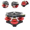DirectNine Basics Tripod Leveler Aluminum Alloy Sturdy with Bubble Level Tripod Leveling Base view 4