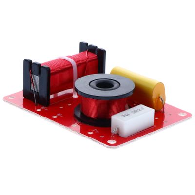 Artibetter Way Speaker Audio Crossover Filters Speaker Crossover DIY Car Audio Components Frequency Divider Treble Divider