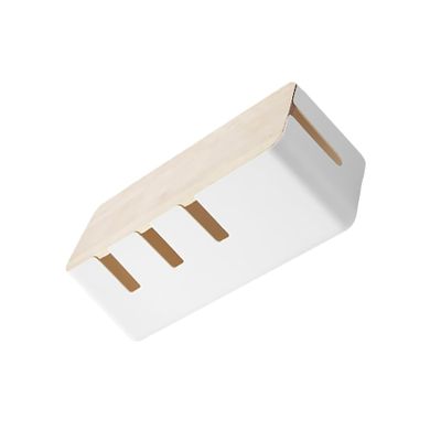 Angoily 1pc Box for Power Organizer Heat Dissipation Design for Cords and Tidy up Your Space