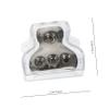 Angoily 2pcs Ground Wire Splitter Box Ground Loop Isolator for Way Distribution Block Car Audio Power Distribution view 2