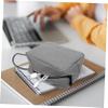 Angoily Cable Pouch Portable Electronic Organizer Bag Travel Storage for Earphones Chargers Usb Drives Zipper Pouch for Accessories Compact Design for Outdoor Use view 2