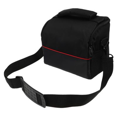Gadpiparty 1pc Camera Bag Compact Lightweight Shoulder Storage for Digital Cameras Mesh Pockets for Accessories Outdoor Use for Men Women and Students