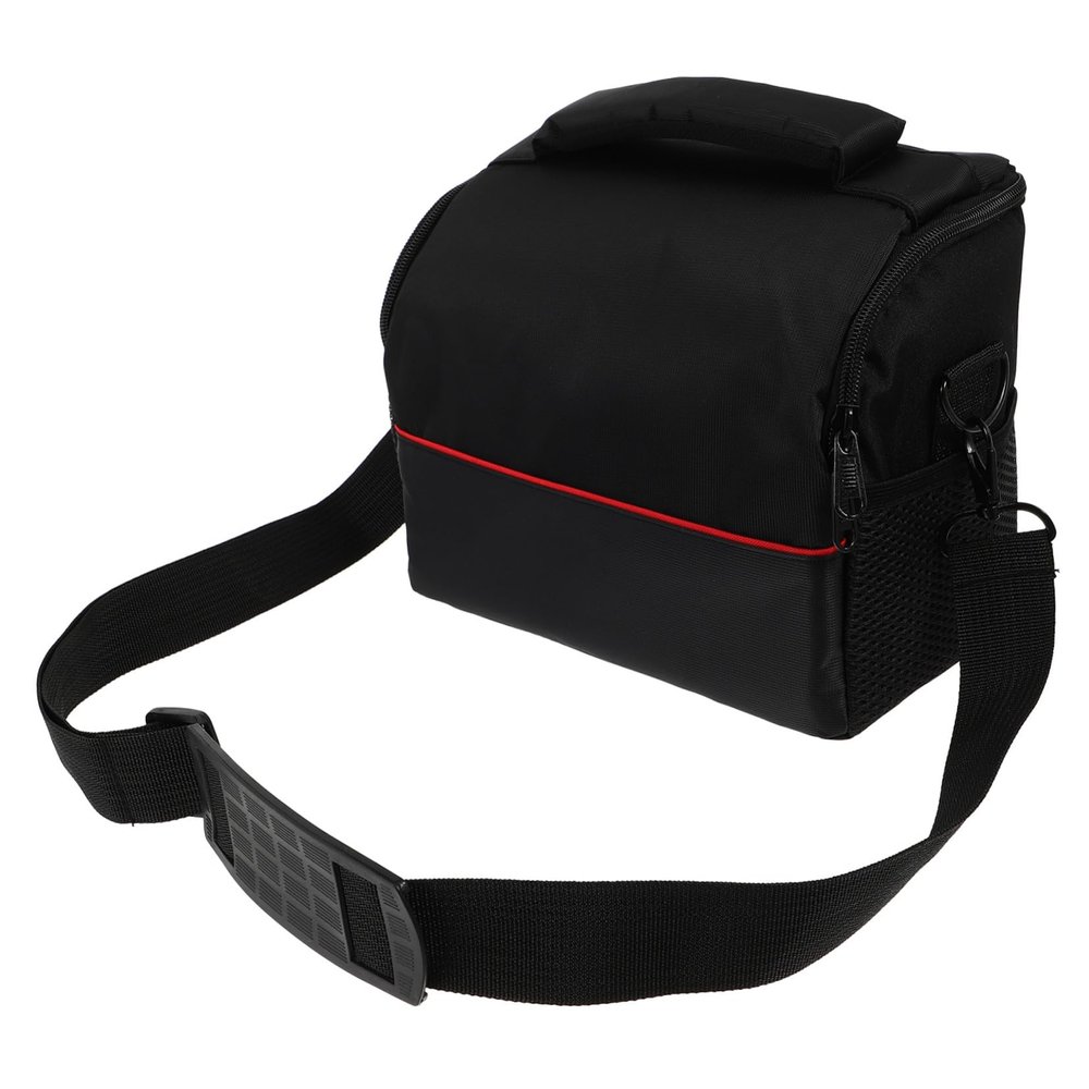 Gadpiparty 1pc Camera Bag Compact Lightweight Shoulder Storage for Digital Cameras Mesh Pockets for Accessories Outdoor Use for Men Women and Students