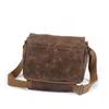 ARTIBETTER Waterproof Camera Bag Single Shoulder Sling Bag Oil Wax Canvas Dslr Case for Casual Use view 4