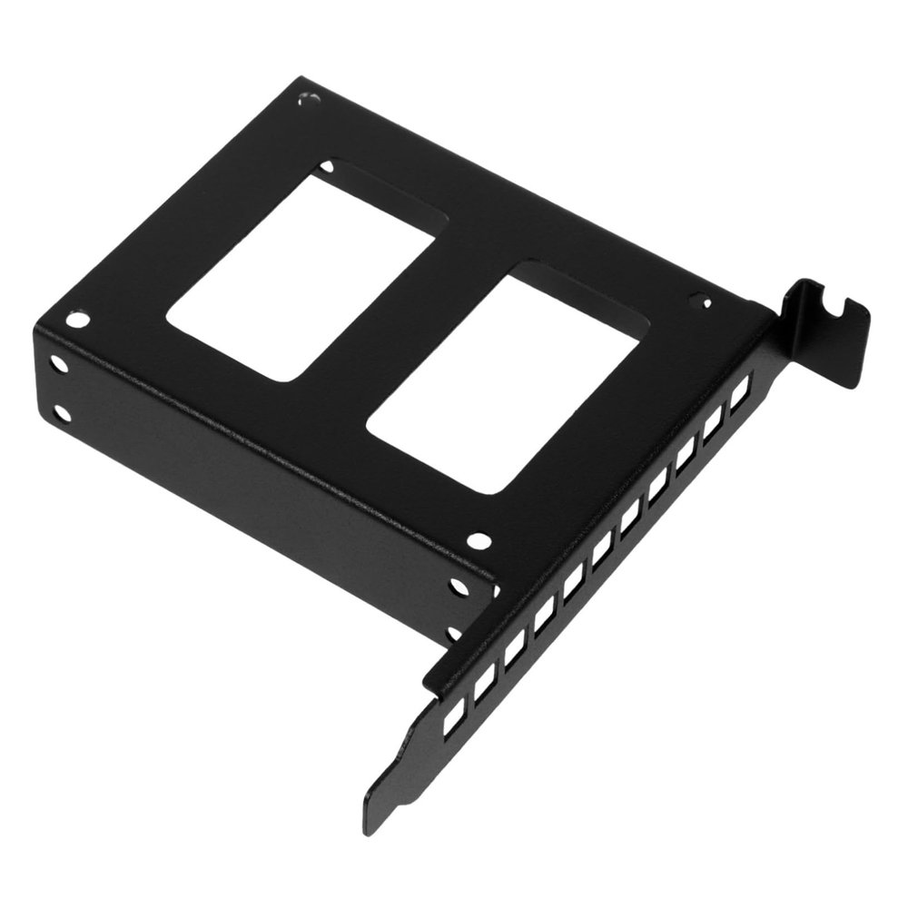Angoily 1set Durable Hard Disk Drive Mounting Bracket Heavy Duty Pci Expansion Card Holder Easy Installation Ssd Storage for Computer Cases Design