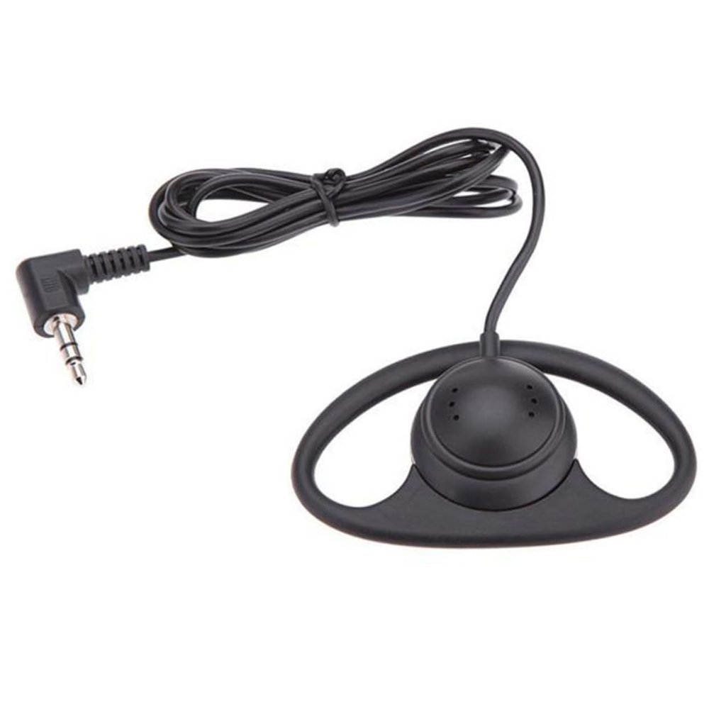 ARTIBETTER Single-Hook Voice Headset Mono Headphones Mic Jack for Laptop Pc Skype
