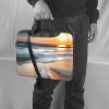 WZYWHJ 13 inch Sunset over the waves Prints Laptop Bag - with Soft Interior, Multiple Pockets - Ideal for Men, Travel and Business view 2