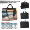 WZYWHJ 13 inch Sunset over the waves Prints Laptop Bag - with Soft Interior, Multiple Pockets - Ideal for Men, Travel and Business view 4