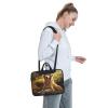 WZYWHJ 15.6 inch golden retriever Prints Laptop Bag - with Soft Interior, Multiple Pockets - Ideal for Men, Travel and Business view 3