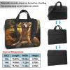 WZYWHJ 15.6 inch golden retriever Prints Laptop Bag - with Soft Interior, Multiple Pockets - Ideal for Men, Travel and Business view 4