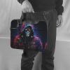WZYWHJ 15.6 inch Hacker Era Pattern Laptop Bag - with Soft Interior, Multiple Pockets - Ideal for Men, Travel and Business view 2