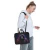 WZYWHJ 15.6 inch Hacker Era Pattern Laptop Bag - with Soft Interior, Multiple Pockets - Ideal for Men, Travel and Business view 3
