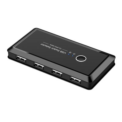 Artibetter USB Peripheral Sharing Hub for Printer and Scanner Port Automatic for Two Computers for Keyboard and Mouse Sharing Compact and Efficient Device Management