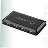 Artibetter USB Peripheral Sharing Hub for Printer and Scanner Port Automatic for Two Computers for Keyboard and Mouse Sharing Compact and Efficient Device Management view 2