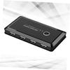 Artibetter USB Peripheral Sharing Hub for Printer and Scanner Port Automatic for Two Computers for Keyboard and Mouse Sharing Compact and Efficient Device Management view 4