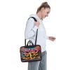 WZYWHJ 15.6 inch Graffiti Hip Hop Prints Laptop Bag - with Soft Interior, Multiple Pockets - Ideal for Men, Travel and Business view 3