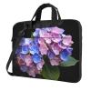 WZYWHJ 15.6 inch Beautiful hydrangea Prints Laptop Bag - with Soft Interior, Multiple Pockets - Ideal for Men, Travel and Business view 1