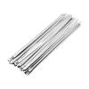 20 Pcs Metal Zip Tie Reusable Stainless Steel Cable Ties Self Locking Quick lock up Tie Multi-Purpose Hardware Cable(4.6x200mm) view 1