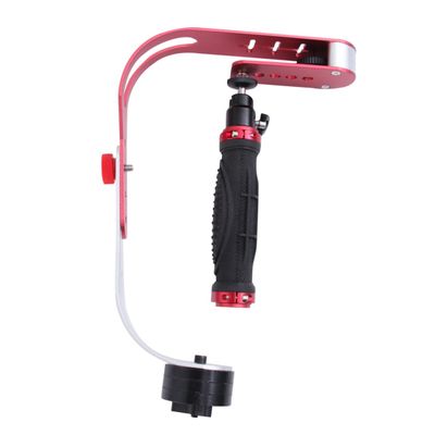 Artibetter 1pc Bow-Type Stabilizer for and Cameras Handheld Photo Video Stabilizer for Recording Red for Low Angle Shots and Vlogging