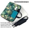 WZYWHJ 15.6 inch palm tree green leaves Picture Laptop Bag - with Soft Interior, Multiple Pockets - Ideal for Men, Travel and Business view 4