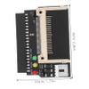 ARTIBETTER Compact Flash to Adapter with Led Indicators Supports Socket Black Color Connecting Cf Ii Cards to Hard Drives view 2