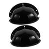 Angoily 2pcs Weatherproof Outdoor Security Camera Cover Rain Shield Black Protective Housing for Cameras Dustproof and UV Resistant for Garden and Patio Use view 1