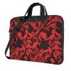 WZYWHJ 13 inch fashion red and black Picture Laptop Bag - with Soft Interior, Multiple Pockets - Ideal for Men, Travel and Business view 1