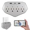 Lian.Ripple.Lian 1080P HD Wireless Wall Outlet Charger Security Camera with 45W Fast Charging Station USB-C & USB-A, Home Security Camera for Baby and Pet WiFi Enabled view 1