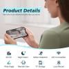 Lian.Ripple.Lian Digital Clock Style Indoor WiFi Camera 1080P HD - Night Vision, Visible Desk Placement for Baby Pet Elderly Monitoring view 2