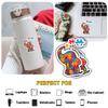 (3pcs-3in) Autism Awareness Elephant Vinyl Sticker, Cute Elephant Puzzle Piece Sticker Vinyl Decal, Autism Awareness Waterproof Sticker for Book Notebook Water Bottle Tumbler Phone Case Laptop AEL view 4
