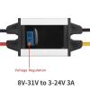 1 Pcs 8-22V to 3-15V 3A Adjustable Output Power Supply Transformer Step-Down Volt Module DC Buck Converter Voltage Regulator(8V-31V to 3-24V 3A) view 2